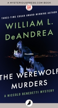 The Werewolf Murders - Niccolo Benedetti 2 -   William L. DeAndrea  - English