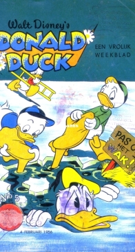 Donald Duck - Dutch Weekblad - Issue 05 - 1956 - Dutch