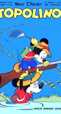 Topolino 0216 - Mondadori 1959 - Italian
