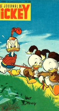 Le Journal de Mickey 0256 - Hachette 1957 - French
