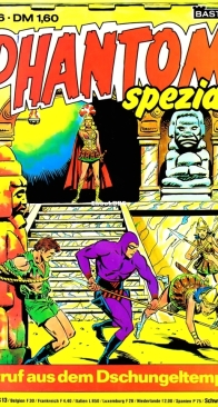 Phantom Spezial 16 - Notruf Aus dem Dschungeltempel - Bastei 1980 - German