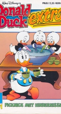 Donald Duck Extra - Picknick Met Hindernissen - Issue 01 -  De Geïllustreerde Pers B.V. 1991 - Dutch
