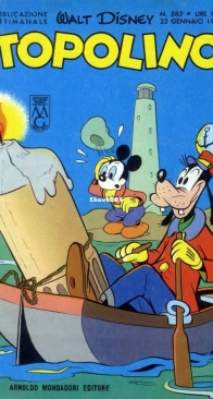 Topolino 0582 - Mondadori 1967 - Italian