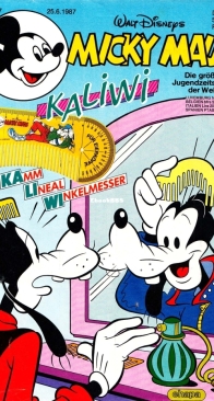 Micky Maus 1987-27 - Ehapa - German
