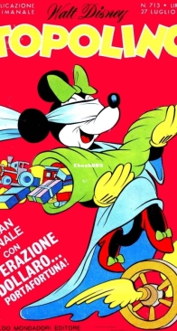 Topolino 0713 - Mondadori 1969 - Italian