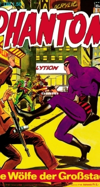 Phantom 051 - Die Wölfe der Großstadt - Bastei 1976 - German