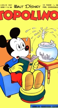 Topolino 0166 - Mondadori 1957 - Italian