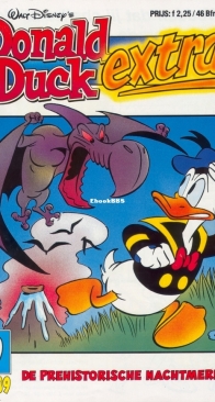 Donald Duck Extra - De Prehistorische Nachtmerrie - Issue 09 - Oberon B.V. 1989 - Dutch
