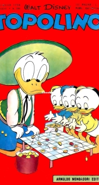 Topolino 0189 - Mondadori 1958 - Italian