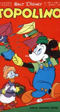 Topolino 0489 - Mondadori 1965 - Italian