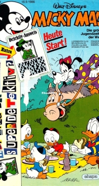 Micky Maus 1986-39 - Ehapa - German