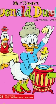 Donald Duck - Dutch Weekblad - Issue 25 - 1963 - Dutch