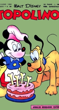 Topolino 0188 - Mondadori 1958 - Italian