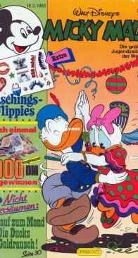 Micky Maus 1985-08 - Ehapa - German
