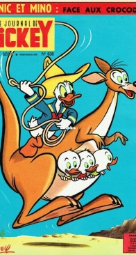 Le Journal de Mickey 0636 - Hachette 1964 - French