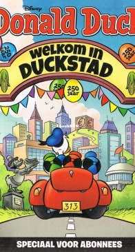 Donald Duck - Dutch Weekblad - Welkom in Duckstad - Bonus Issue With Issue 46 - 2019 - Dutch