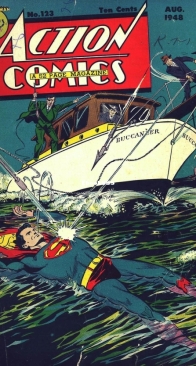 Action Comics 123 - DC Comics - Jerry Siegel ,Joe Shuster - August  1948 - English