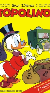 Topolino 0291 - Mondadori 1961 - Italian