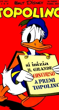 Topolino 0027 - Mondadori 1951 - Italian