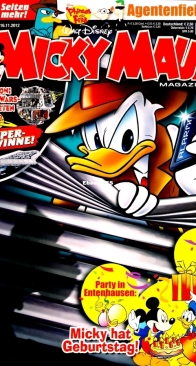 Micky Maus 2012-47 - Ehapa - German