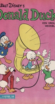 Donald Duck - Dutch Weekblad - Issue 41 - 1968 - Dutch