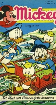 Mickey Magazine 236 - N.V. Uitgaven Pont-Levis 1955 - Dutch