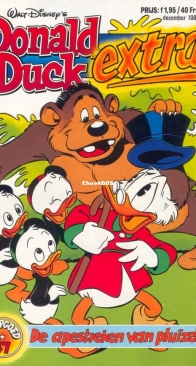 Stripgoed 47 - Donald Duck Extra - De Apestreken Van Pluizebol -  1986 - Dutch