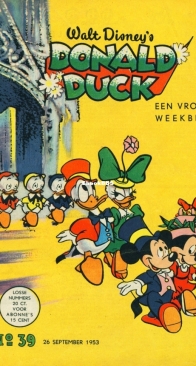 Donald Duck - Dutch Weekblad - Issue 39 - 1953 - Dutch