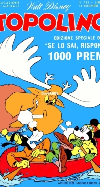Topolino 0733 - Mondadori 1969 - Italian