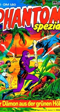 Phantom Spezial 15 - Der Dämon Aus der Grünen Hölle - Bastei 1980 - German