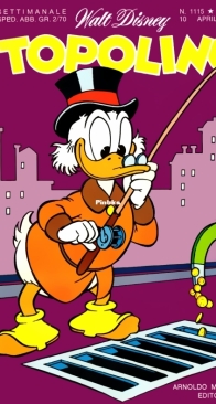 Topolino 1115 - Mondadori 1977 - Italian