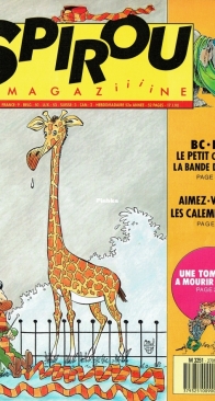 Le Journal de Spirou 2701 - Dupuis 1990 - French