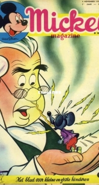 Mickey Magazine 213 - N.V. Uitgaven Pont-Levis 1954 - Dutch