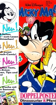 Micky Maus 1990-15 - Ehapa - German