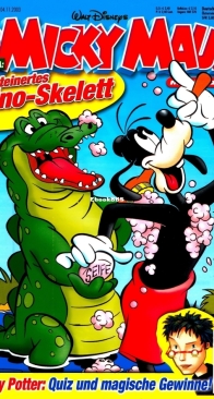 Micky Maus 2003-46 - Ehapa - German