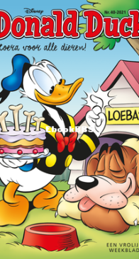 Donald Duck - Dutch Weekblad - Issue 40 - 2021 - Dutch