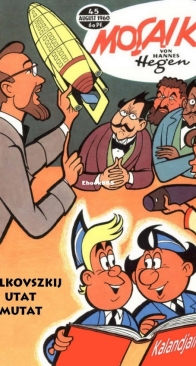 Mozaik 045 - Ciolkovszkij Utat Mutat - 08. 1960 - Hungarian