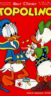 Topolino 0438 - Mondadori 1964 - Italian