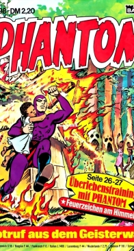 Phantom 198 - Notruf Aus dem Geisterwald - Bastei 1982- German