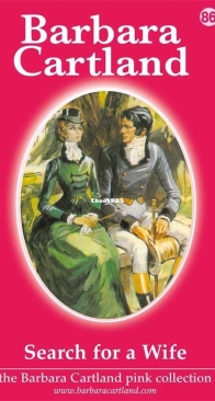 Search For a Wife - Pink Collection 86 - Barbara Cartland - English