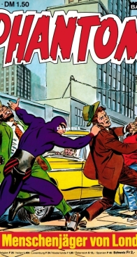 Phantom 039 - Die Menschenjäger von London - Bastei 1975 - German