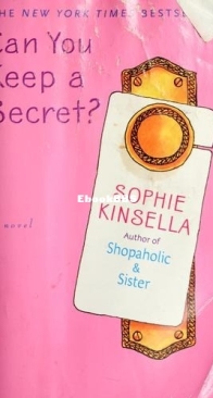Can You Keep a Secret? - Sophie Kinsella - English