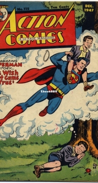 Action Comics 115 - DC Comics - Jerry Siegel,Joe Shuster - December 1947 - English