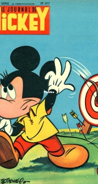 Le Journal de Mickey 0317 - Hachette 1958 - French