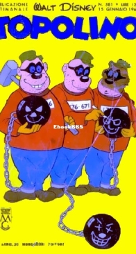 Topolino 0581 - Mondadori 1967 - Italian