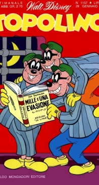 Topolino 1157 - Mondadori 1978 - Italian