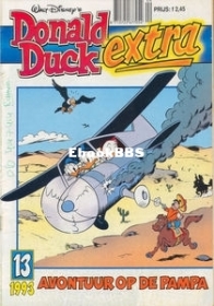 Donald Duck Extra - Avontuur Op De Pampa - Issue 13 -  De Geïllustreerde Pers B.V. 1993 - Dutch