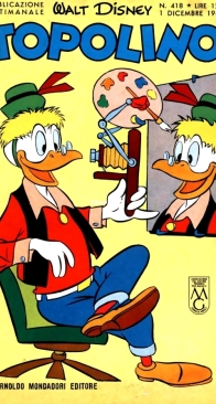 Topolino 0418 - Mondadori 1963 - Italian