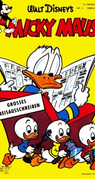 Micky Maus 1955-02 - Ehapa - German