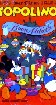 Topolino 0578 - Mondadori 1966 - Italian